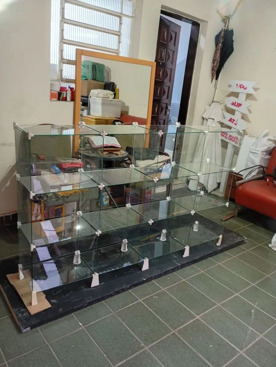 Vitrine expositora em vidro temperado - Foto 2