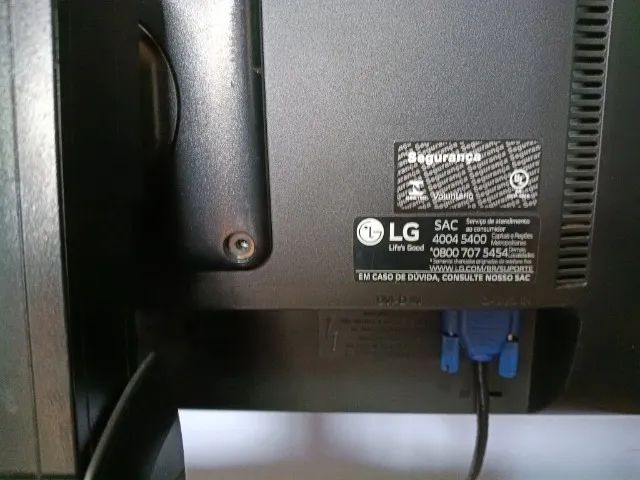 Monitor LG 19.5 Pol. LED Preto, 20M35PD-M - Foto 4