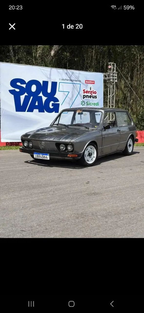 Volkswagen Brasilia 1600 2P 1974