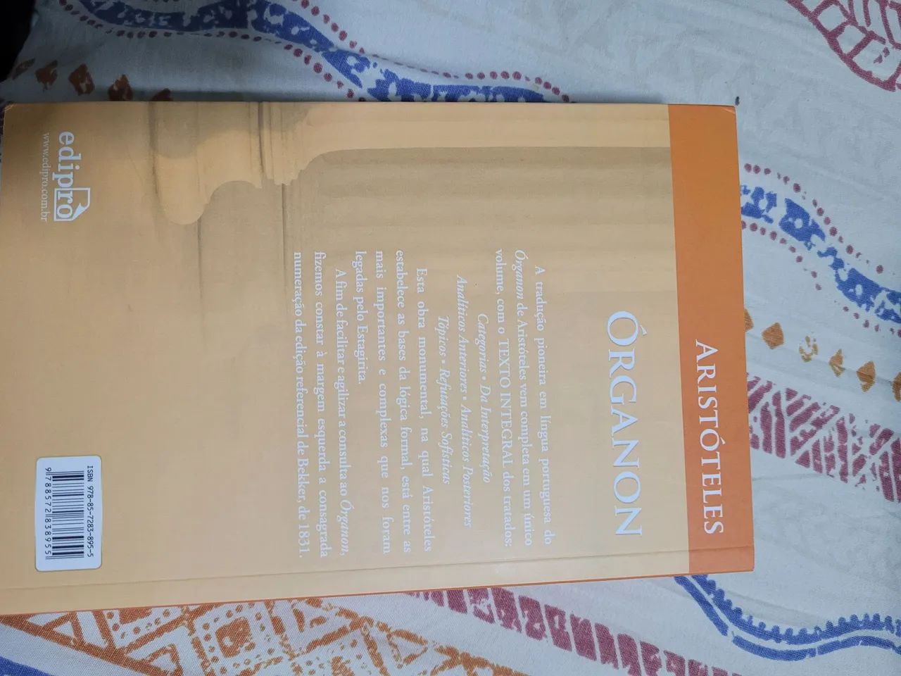 ÓRGANON DE ARISTÓTELES - EDITORA EDIPRO - Foto 2