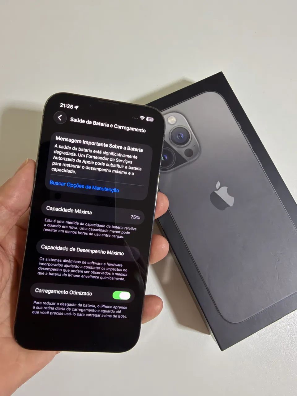 iPhone 13 Pro 128gb grafite - Celulares e Smartphones - Boqueirão