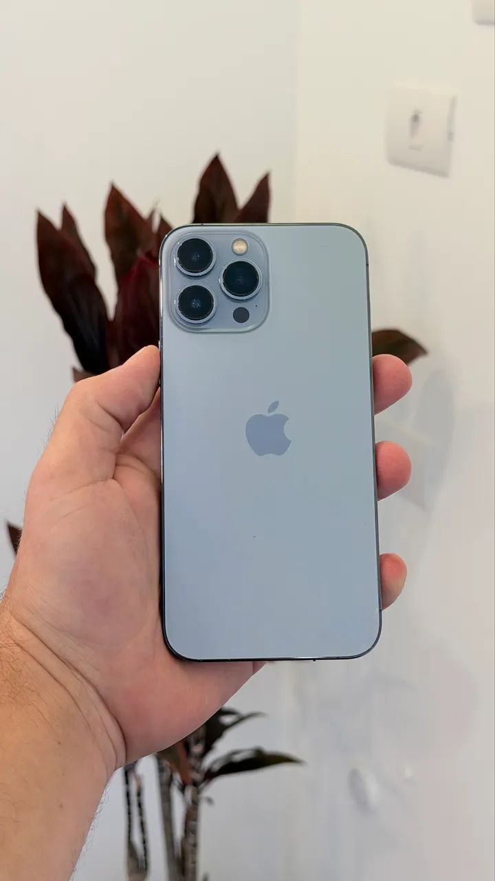 iPhone 13 Pro Max 128gb Azul, sem detalhes  - Foto 2