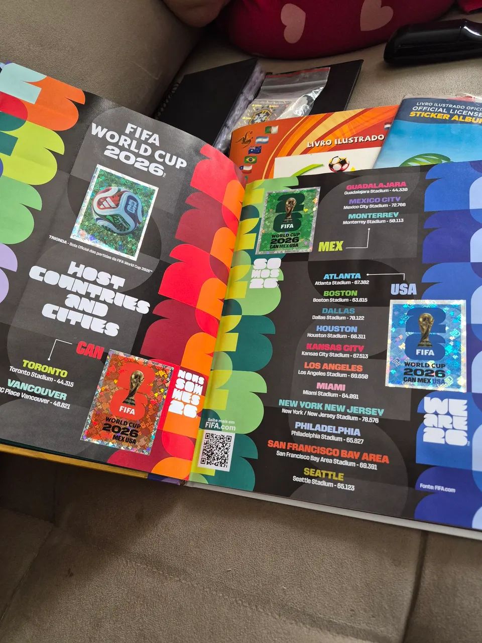 Álbum Copa 2010, 2014 e 2026 - Foto 2