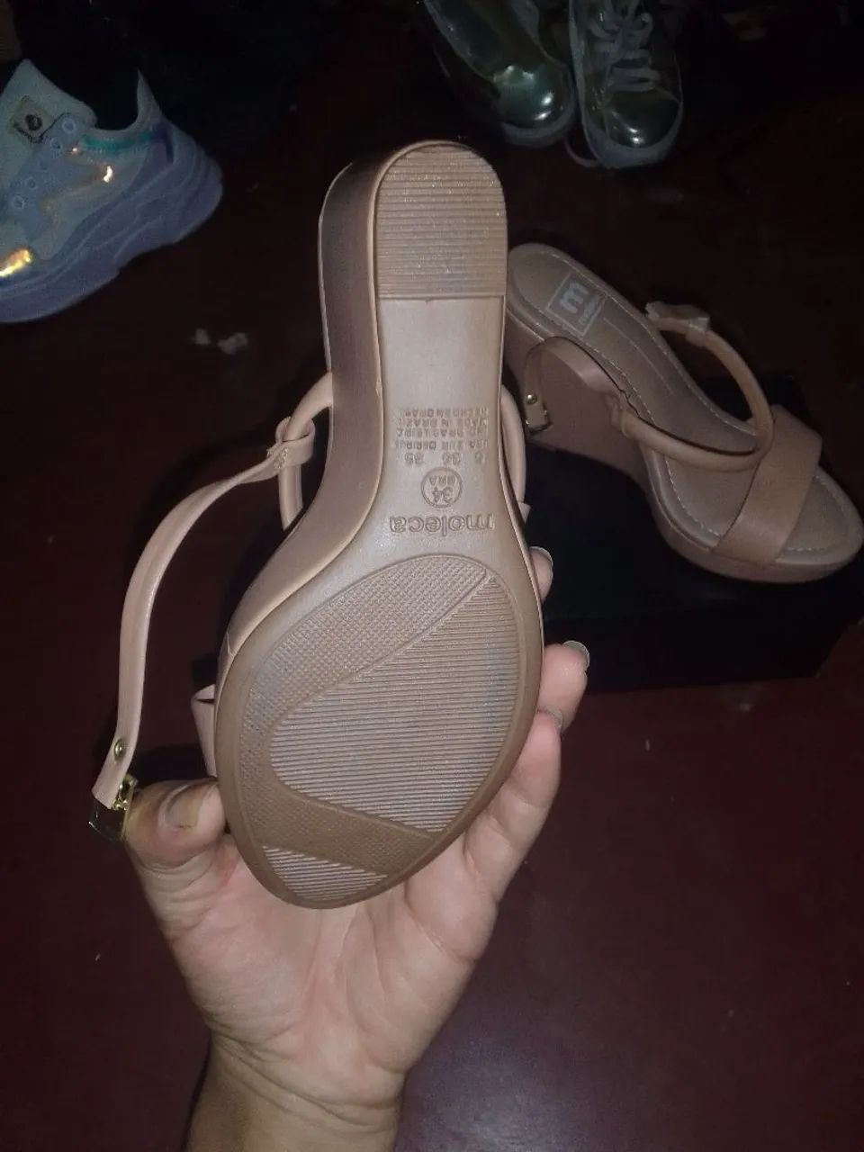 Sapato feminino moleca tamanho 34 - Foto 2