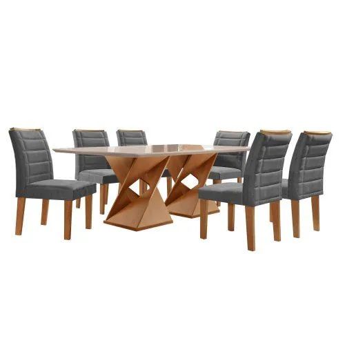 Mesa de jantar com 8 cadeiras  - Foto 2