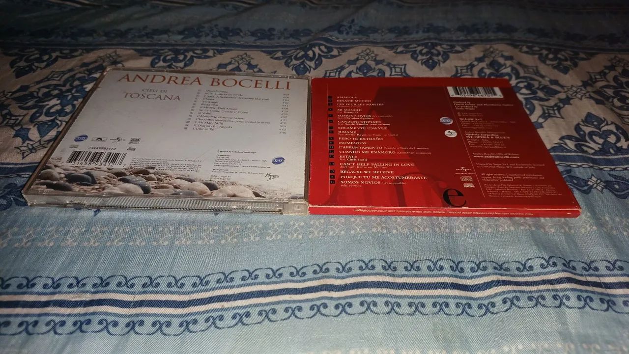 Vendo esses CDs do Andrea Bocelli!R$65.00 cada.  - Foto 2