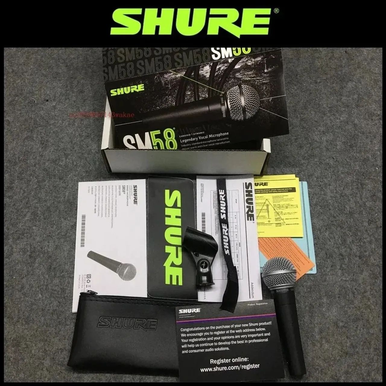 Microfone Shure SM58 - Foto 2