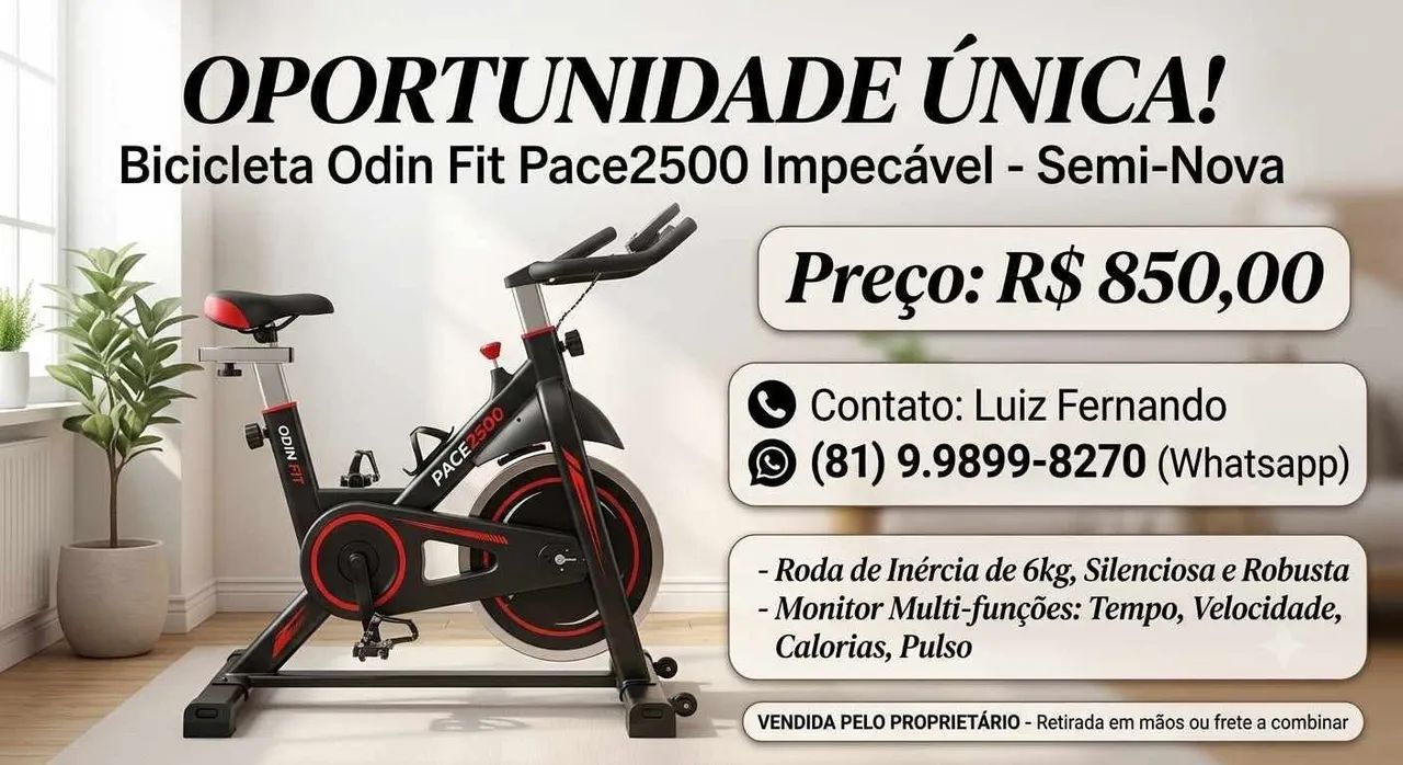 Bicicleta Ergométrica Odin  - Foto 5