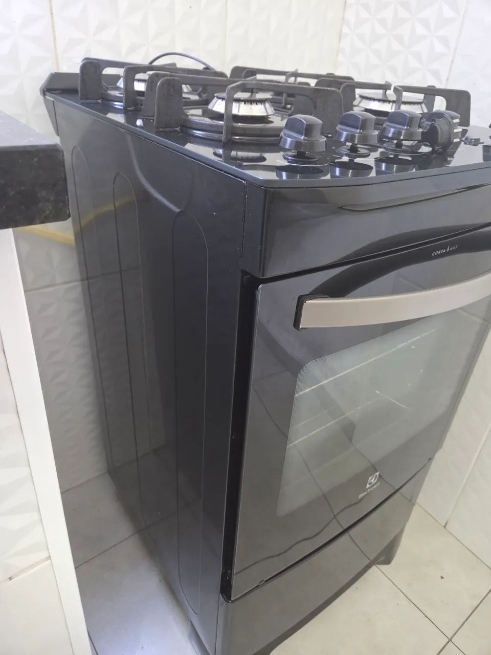 Fogão 4 bocas Electrolux preto - Foto 5