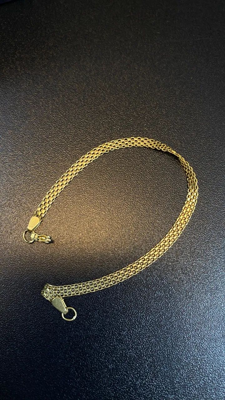 Pulseira de ouro 18