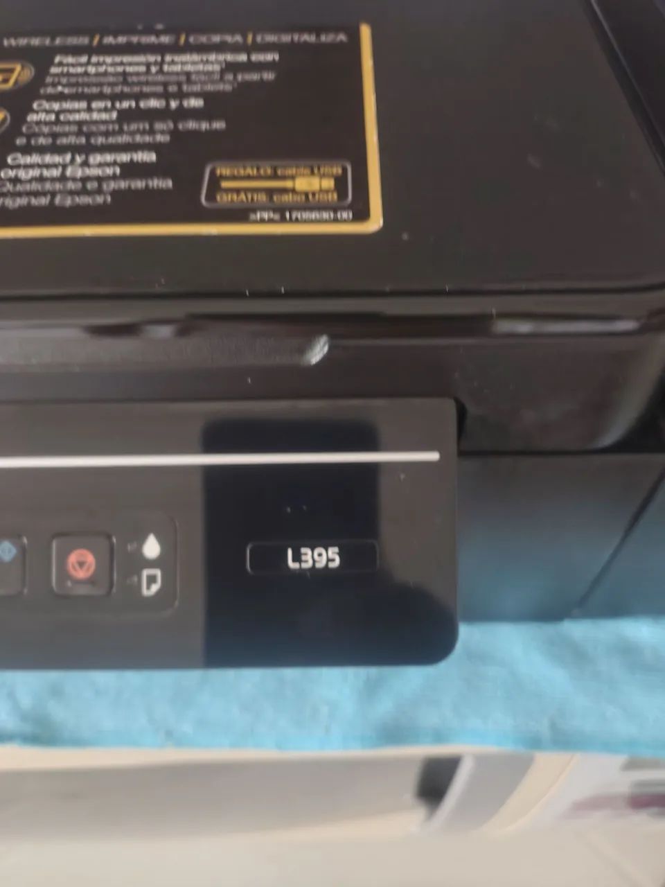 Impressora Epson completa funcionando perfeitamente 
