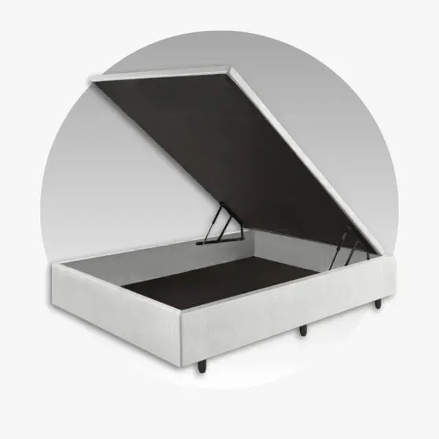 Cama Base Box Baú Viúva Toque de Inverno - Foto 2