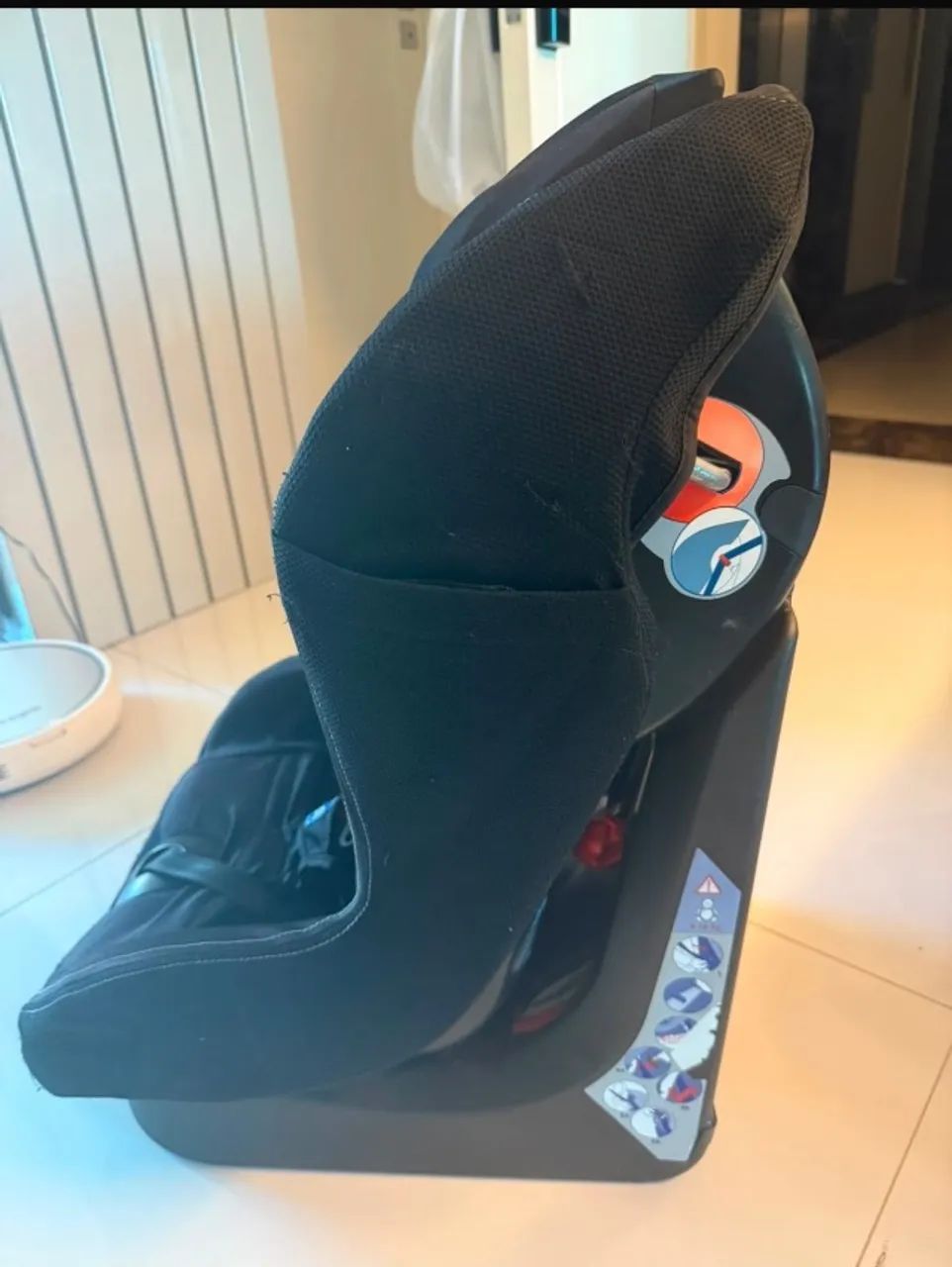 Cadeirinha para Auto Chicco Preta - Excelente Estado - Foto 2