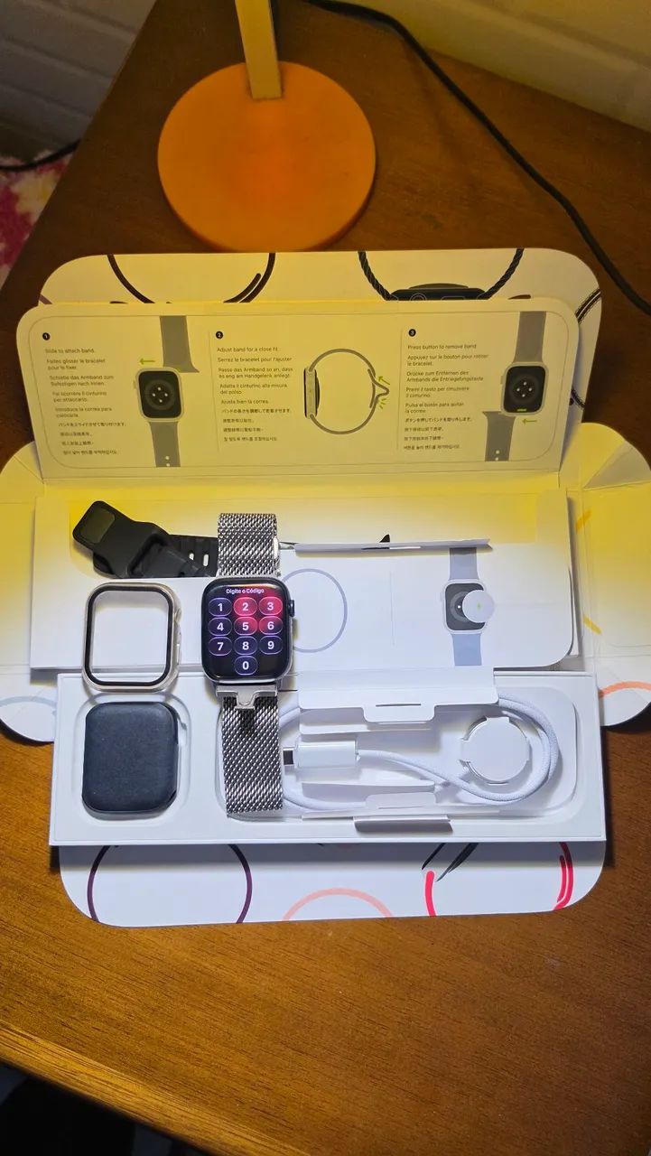 Apple Watch Series 9 45mm Como Novo