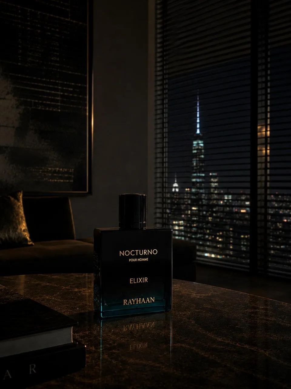 Perfume Rayhaan Nocturno Elixir - Masculino  - Foto 3
