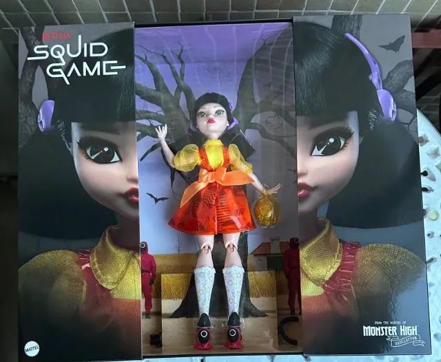 Squid game skullector - Monster High Boneca - Foto 3