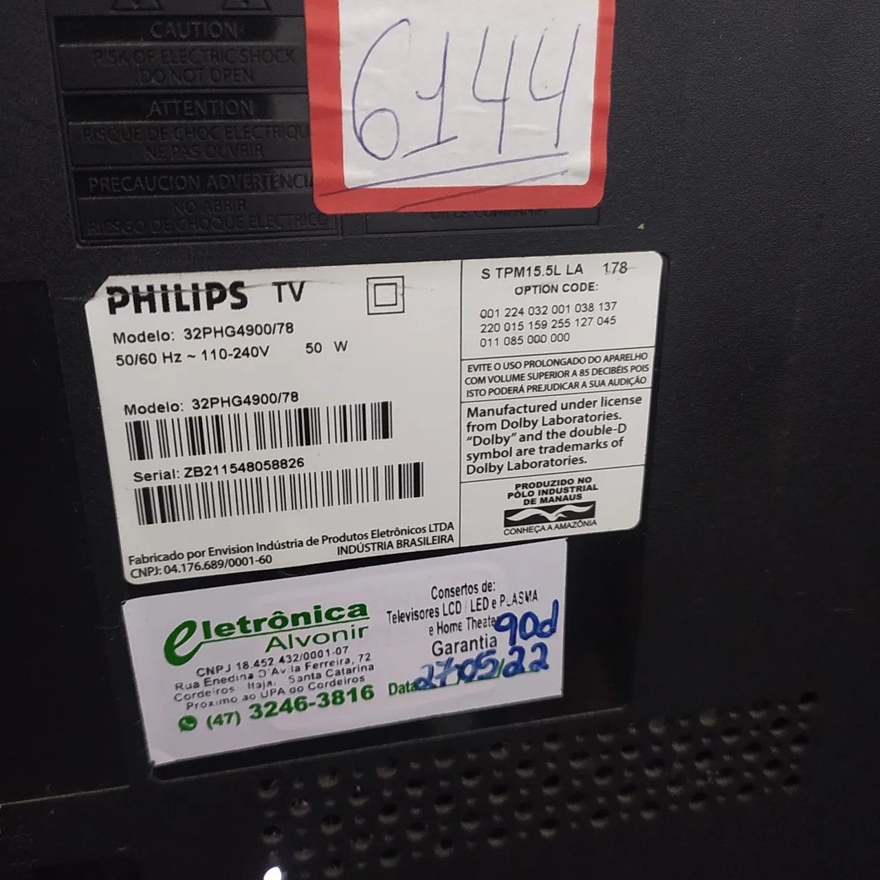 Tv 32 polegadas Philips 