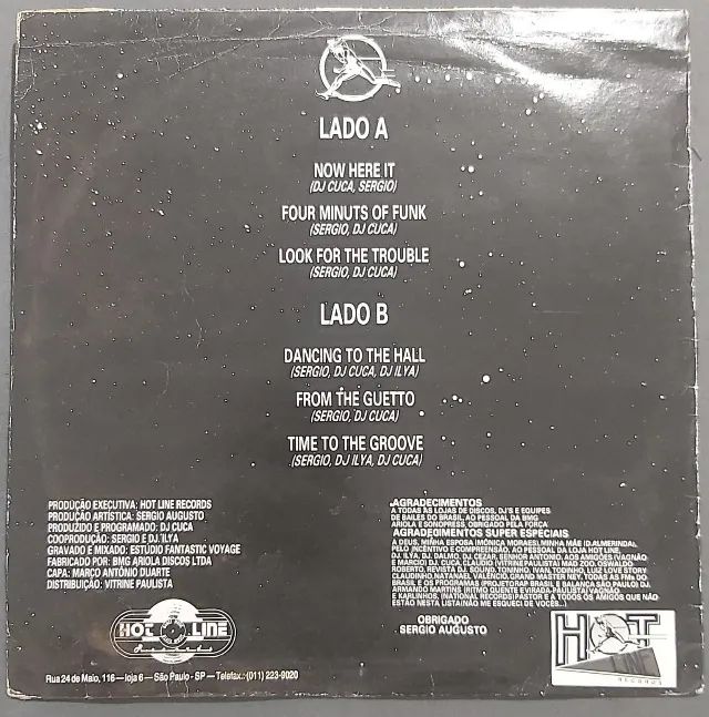 Disco de Vinil LP Hot Beats Dj Cuca 1 - CDs, DVDs etc - Jardim