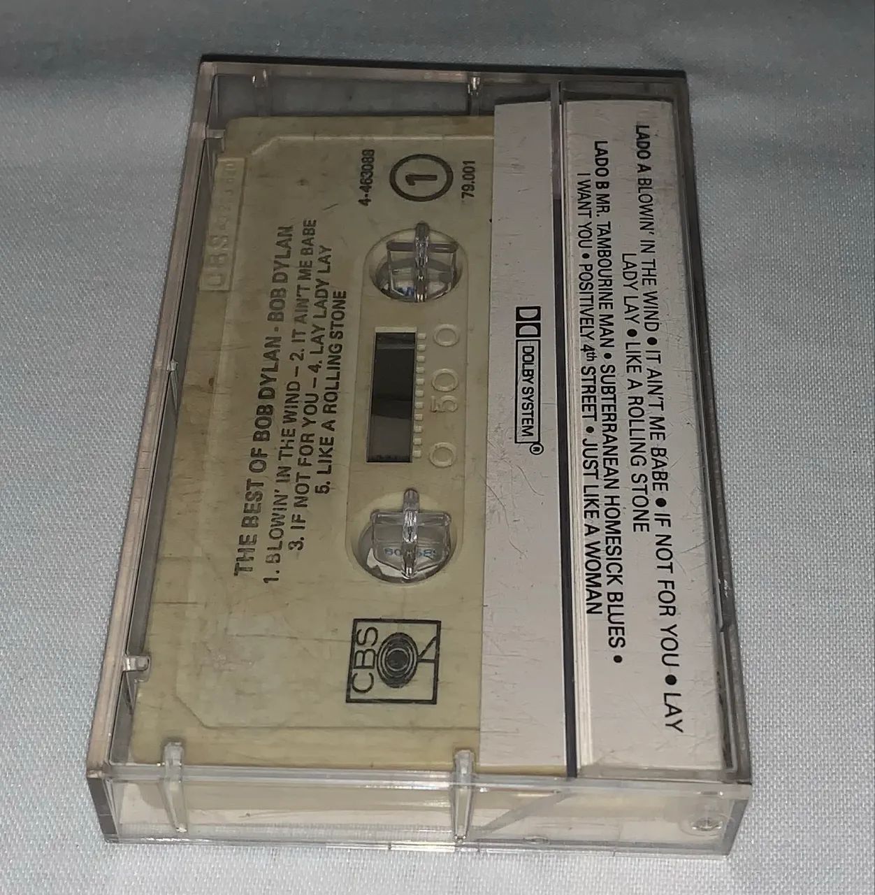Fita K7 Cassete Bob Dylan ótimo estado raridade - Foto 3