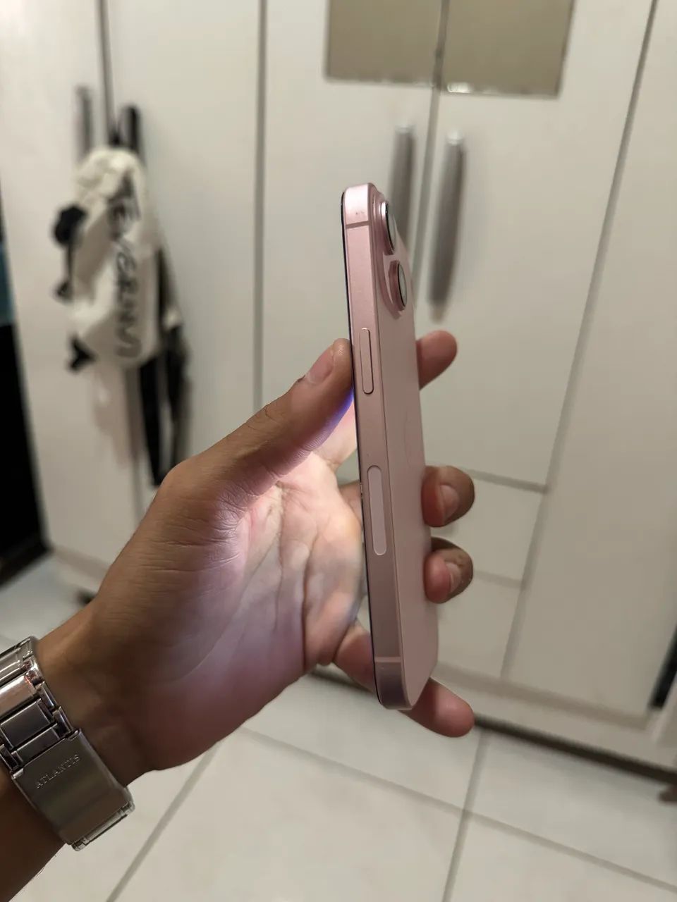 Iphone 15 rose 128gb zero - Foto 3