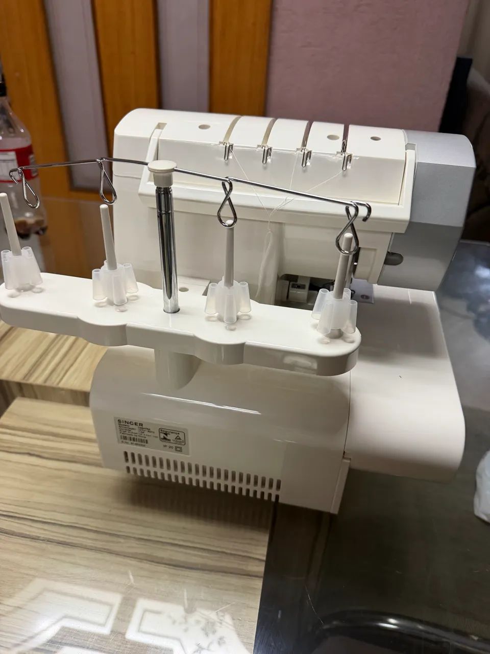 Overlock máquina de costura - Foto 2