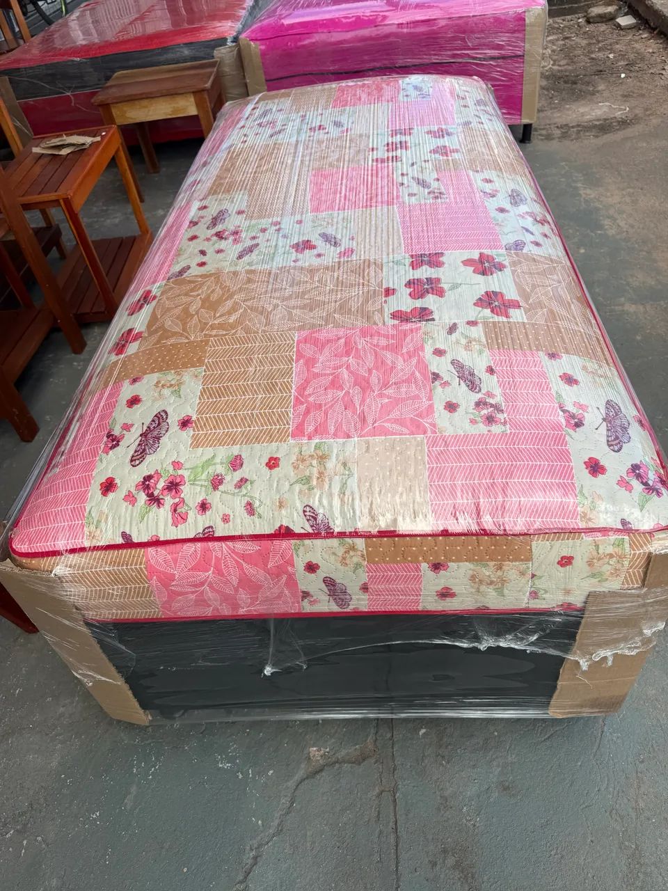 Cama solteiro espuma e de mola  à pronta entrega  - Foto 2