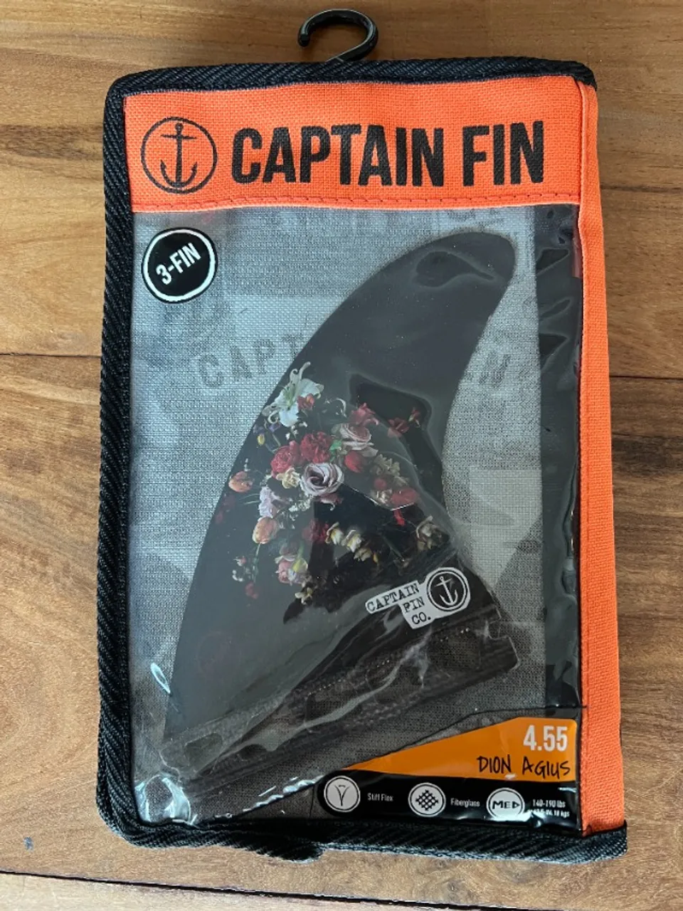 Quilha de Surf Futures Captain Fin Chippa Wilson + NPJ Twin + 1
