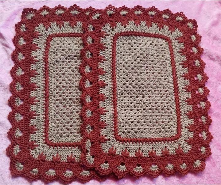 Crochê moda casa 