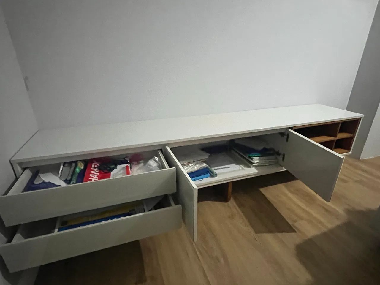 Rack de Sala Off-White - Foto 4