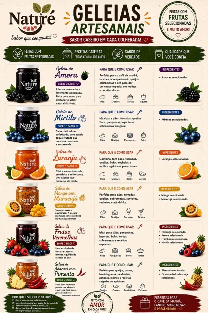 Naturé Geleias artesanais - Foto 2