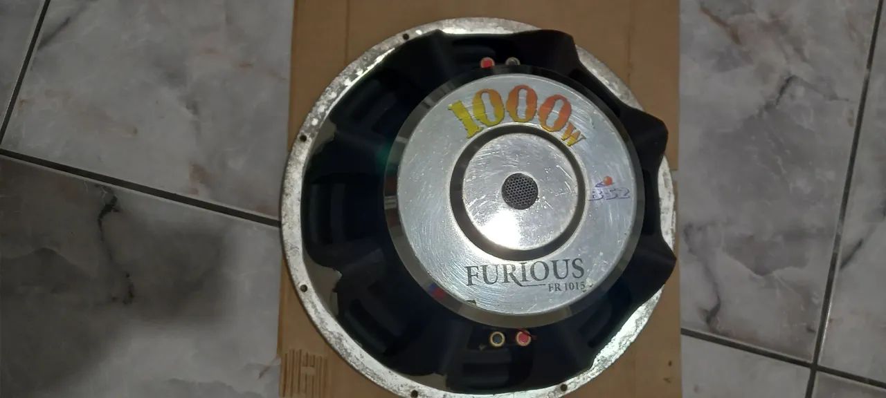 SUBWOOFERS B 52  FURIOUS  FR 1015  15 POLEGADAS