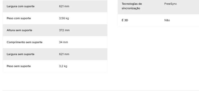 Monitor Acer SA270 27" + Suporte - Foto 5