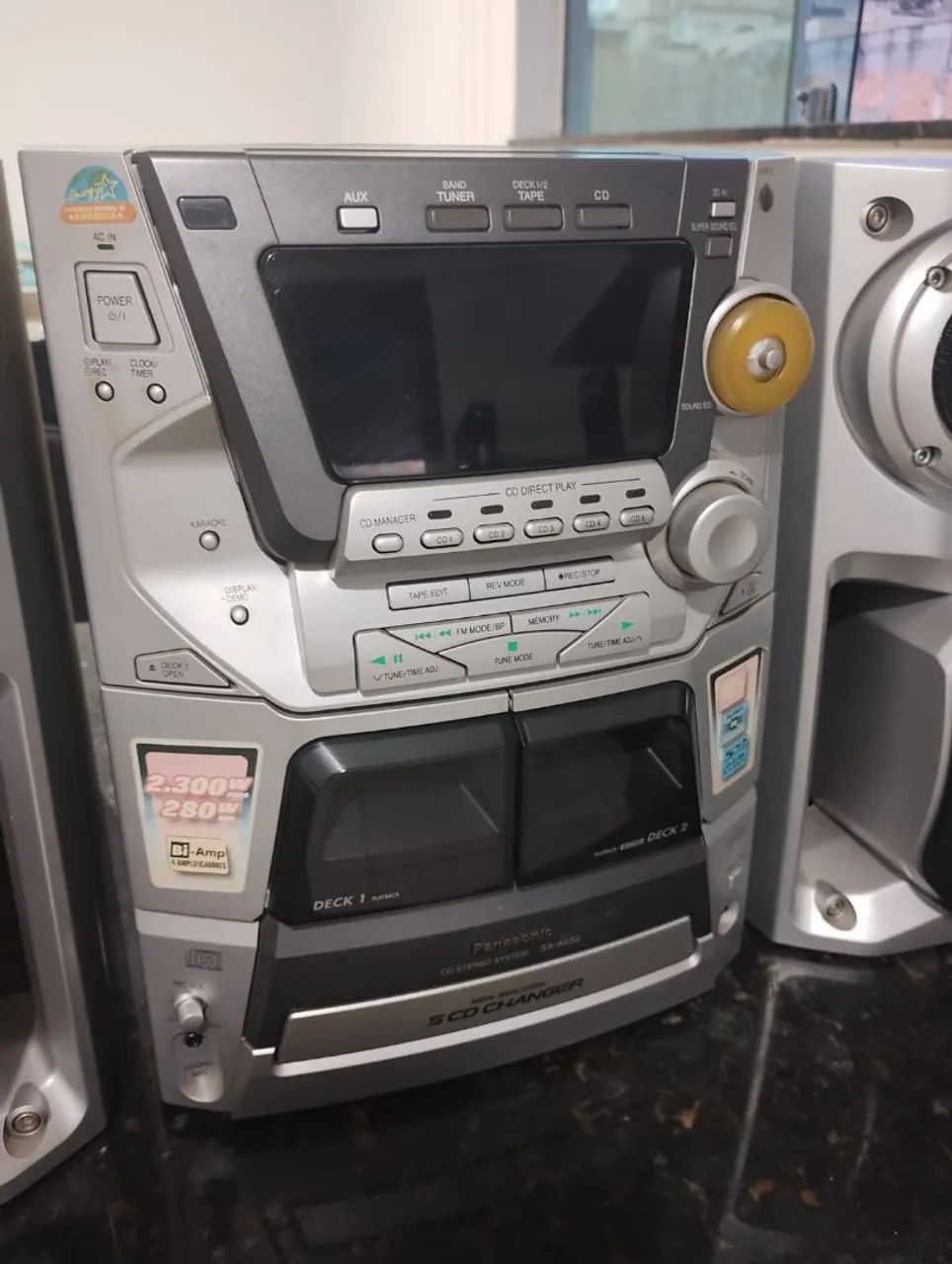 Som Mini system Panasonic Sa-ak52. 280w RMS - Foto 5