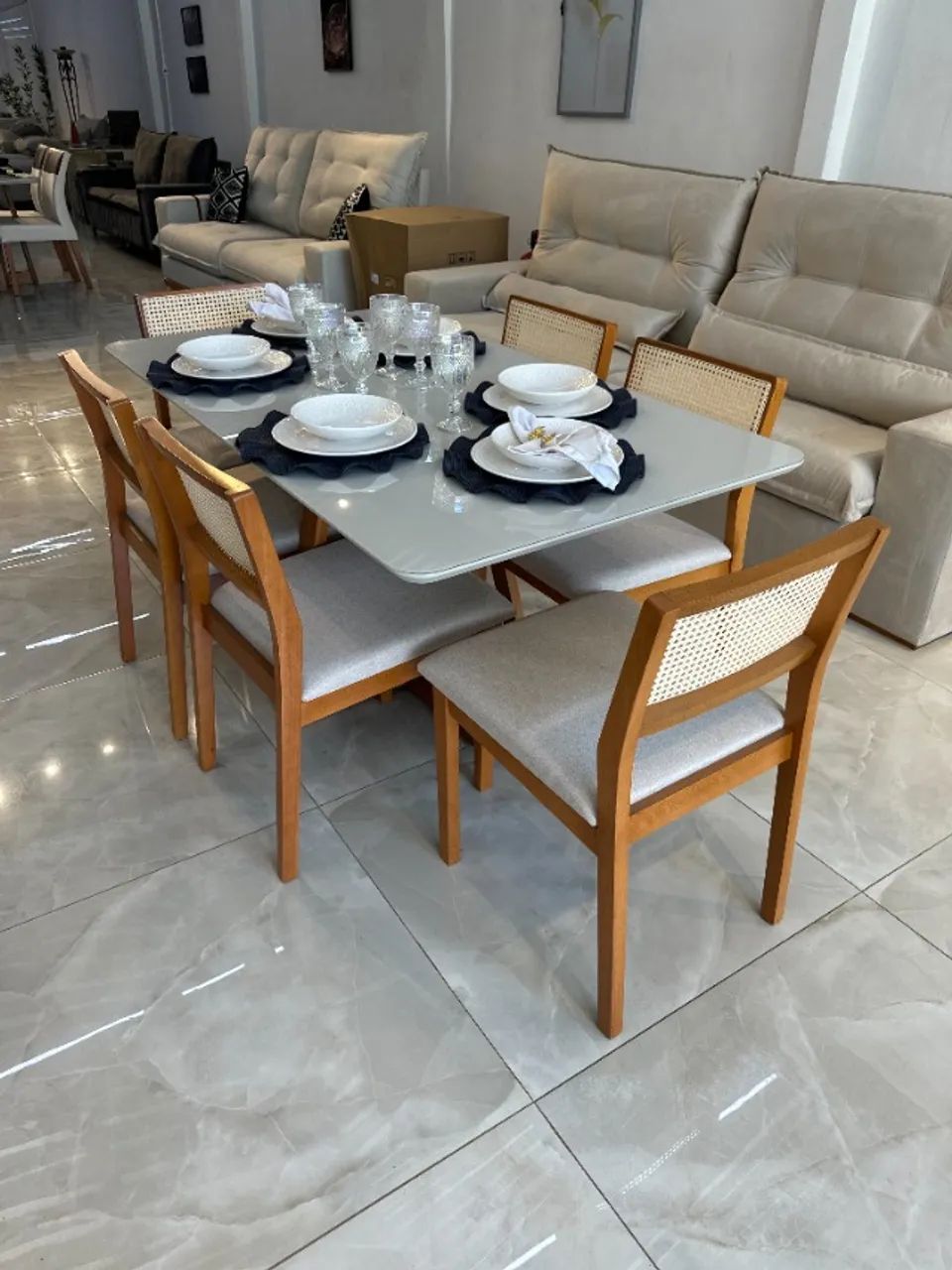 Mesa de Jantar 6 Pessoas
