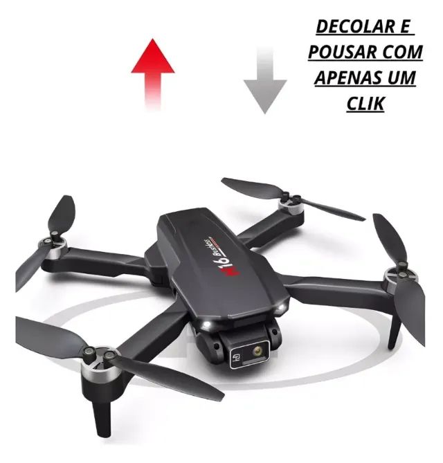 Drone H16 Motor Brushless 4k Duas Câmeras - Foto 3