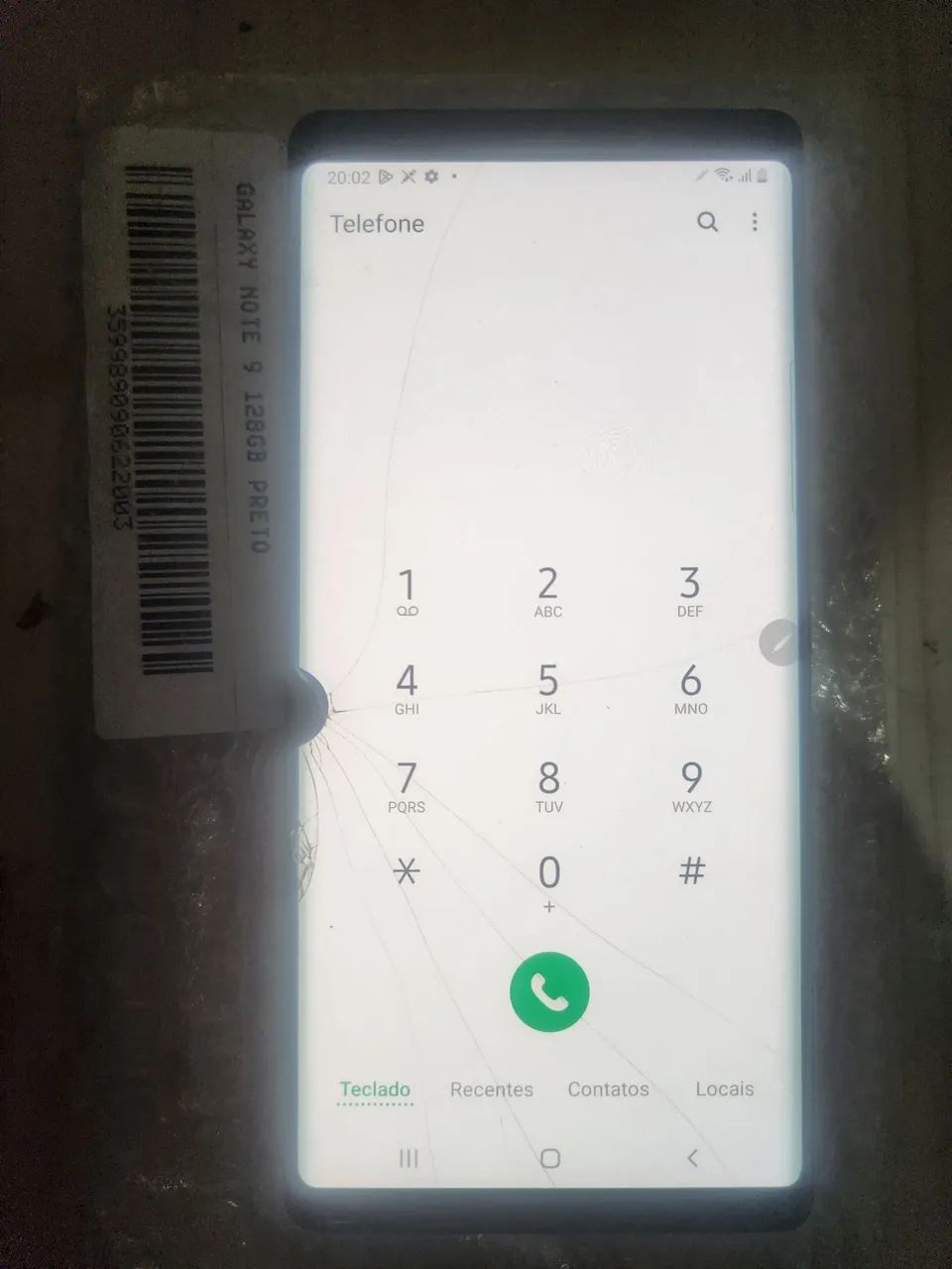 Samsung note 9 (com defeito)