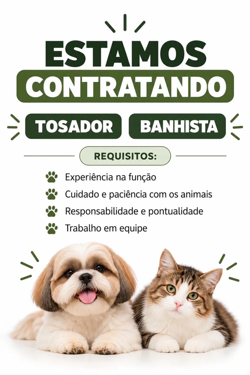 Vaga de emprego 