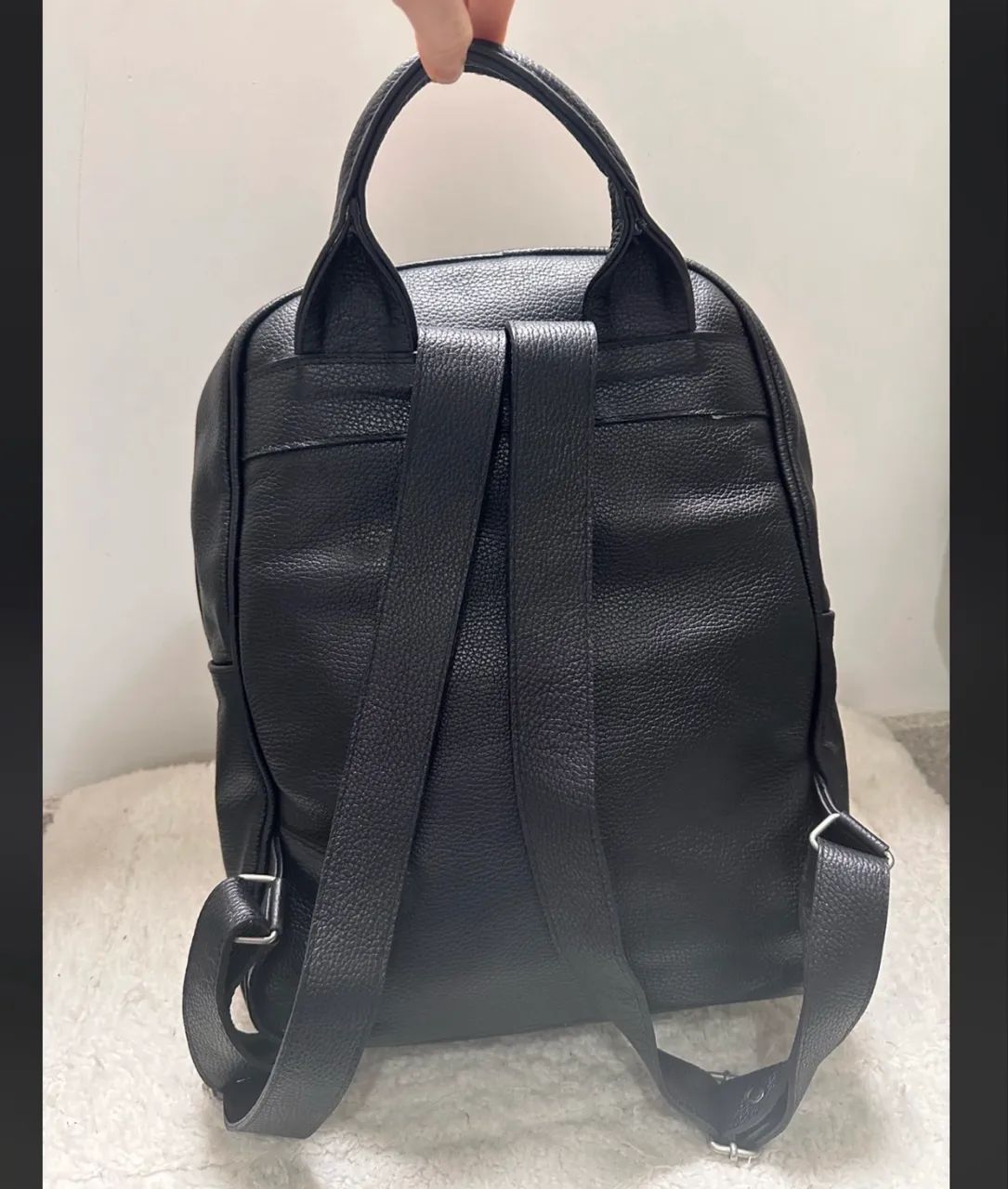 Mochila de couro argentino  - Foto 3
