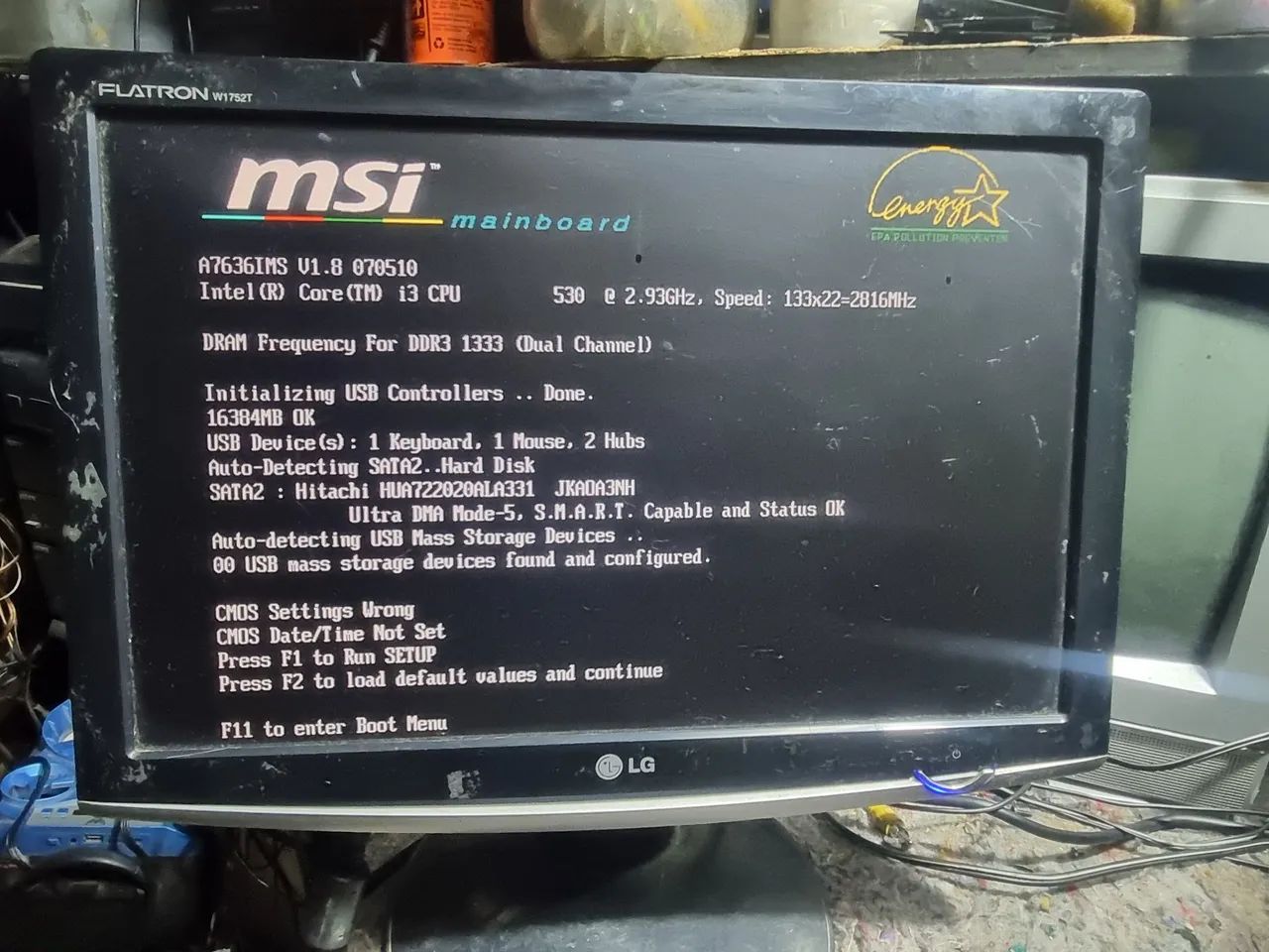 CPU i3 530  2.93GHz com placa  mãe msi h55m e33  HD 2 Tb  memória 16 gb com Windows10<br> - Foto 5