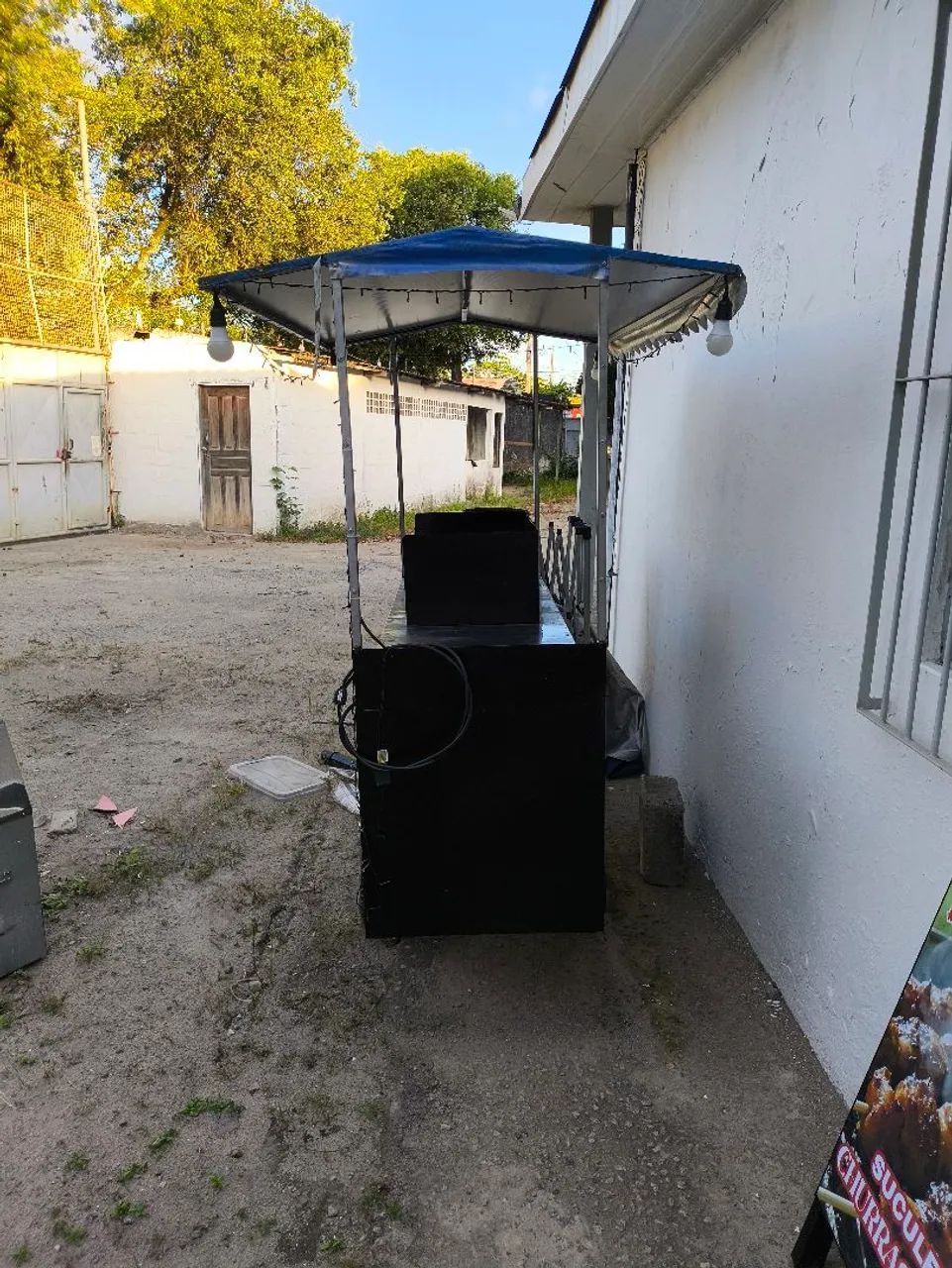 Carrinho para espetinho salgados ou pastel  - Foto 4