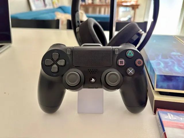 PS4 fat branco 1Tb + Jogos e Controle  - Foto 3