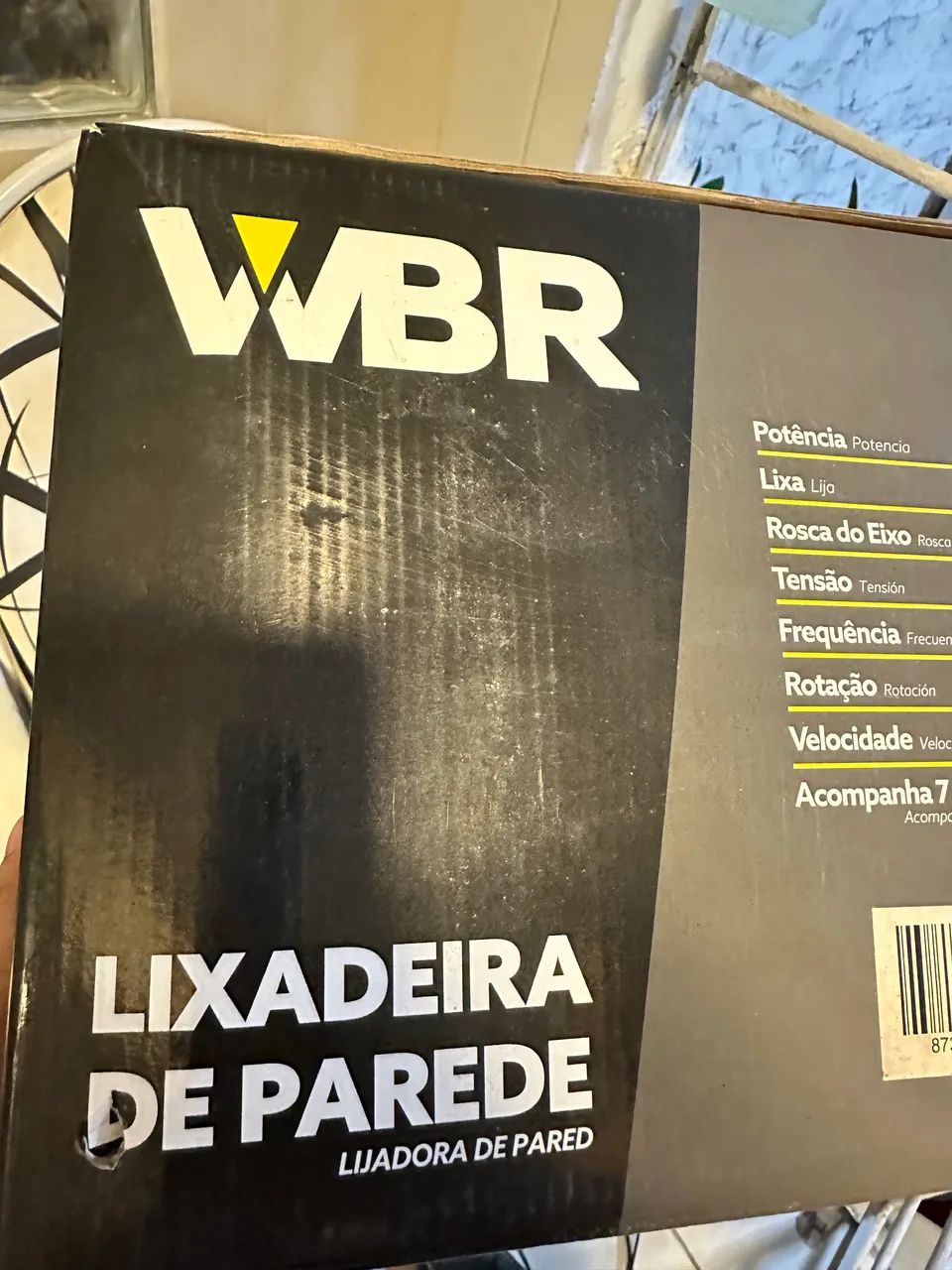Lixadeira de Parede com Luz Led - Nova - Foto 4