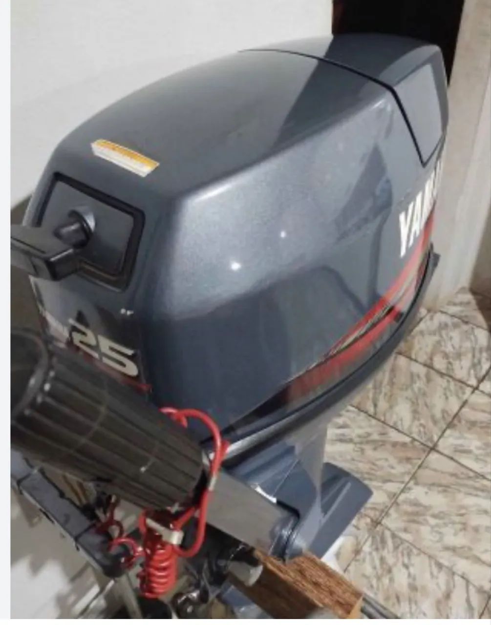 Motor de popa ; barco , carreta  - Foto 3