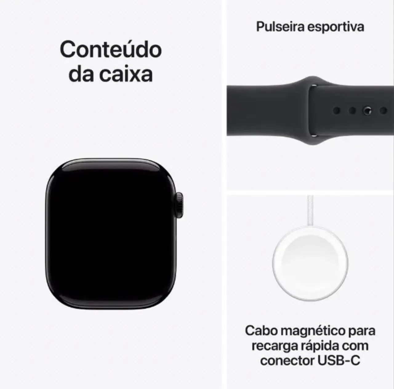 Apple Watch séries 11 42mm preto - Foto 4