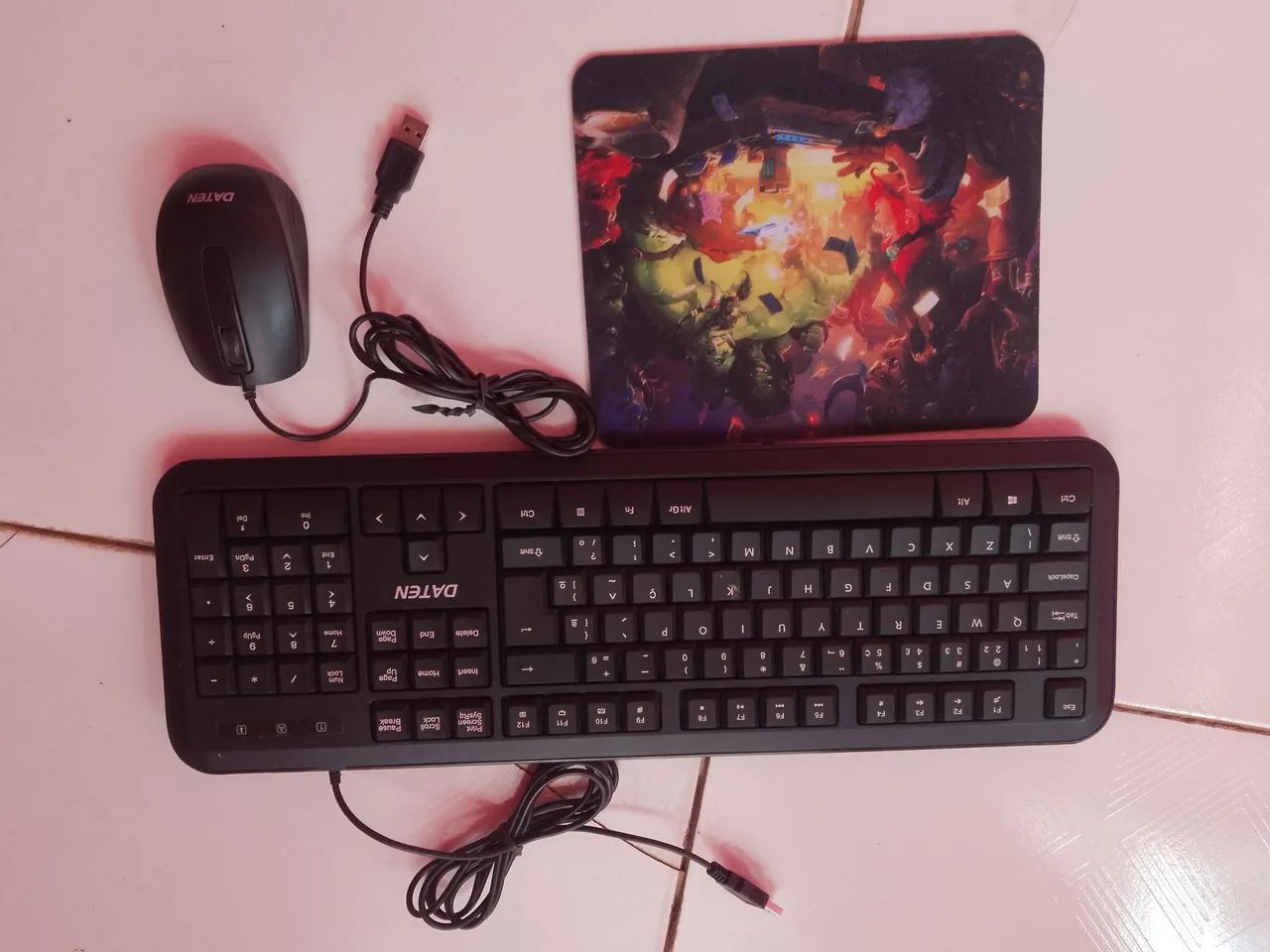 Kit teclado, mouse e mousepad!!! - Periféricos e Acessórios de