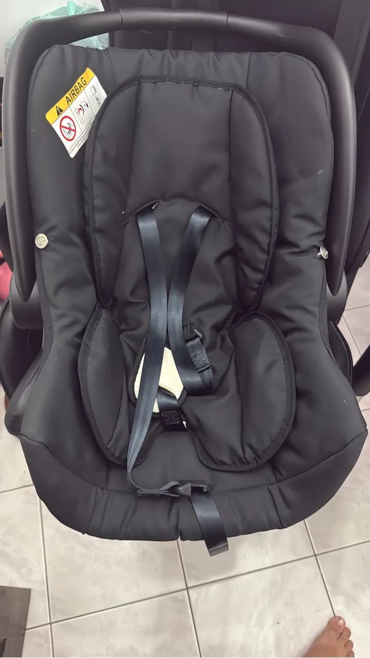 Carrinho com bebê conforto dzieco Vulkan 360 - Foto 2