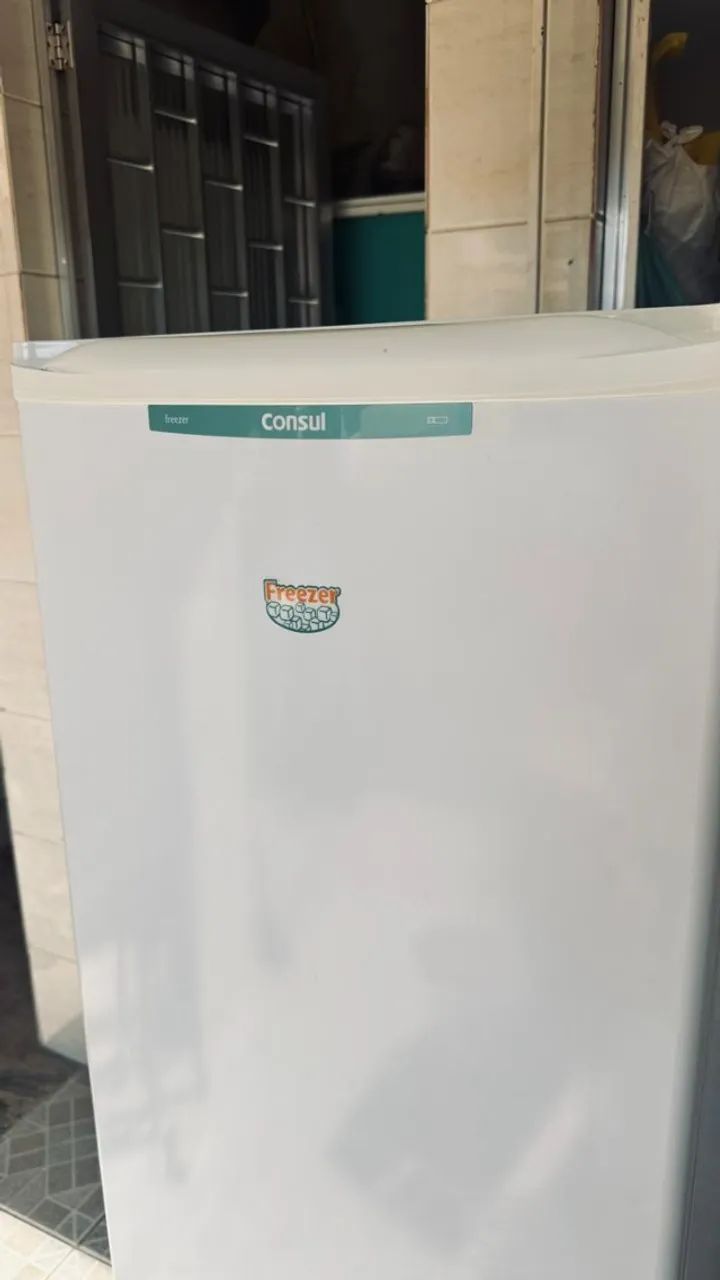 Freezer consul vertical 142l branco 110v - Foto 2