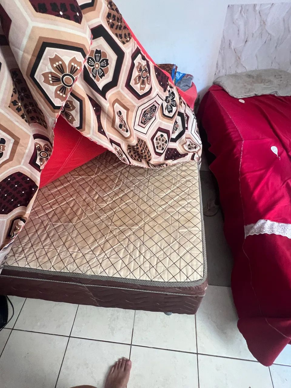 Vendo cama e guarda-roupa usados  - Foto 3