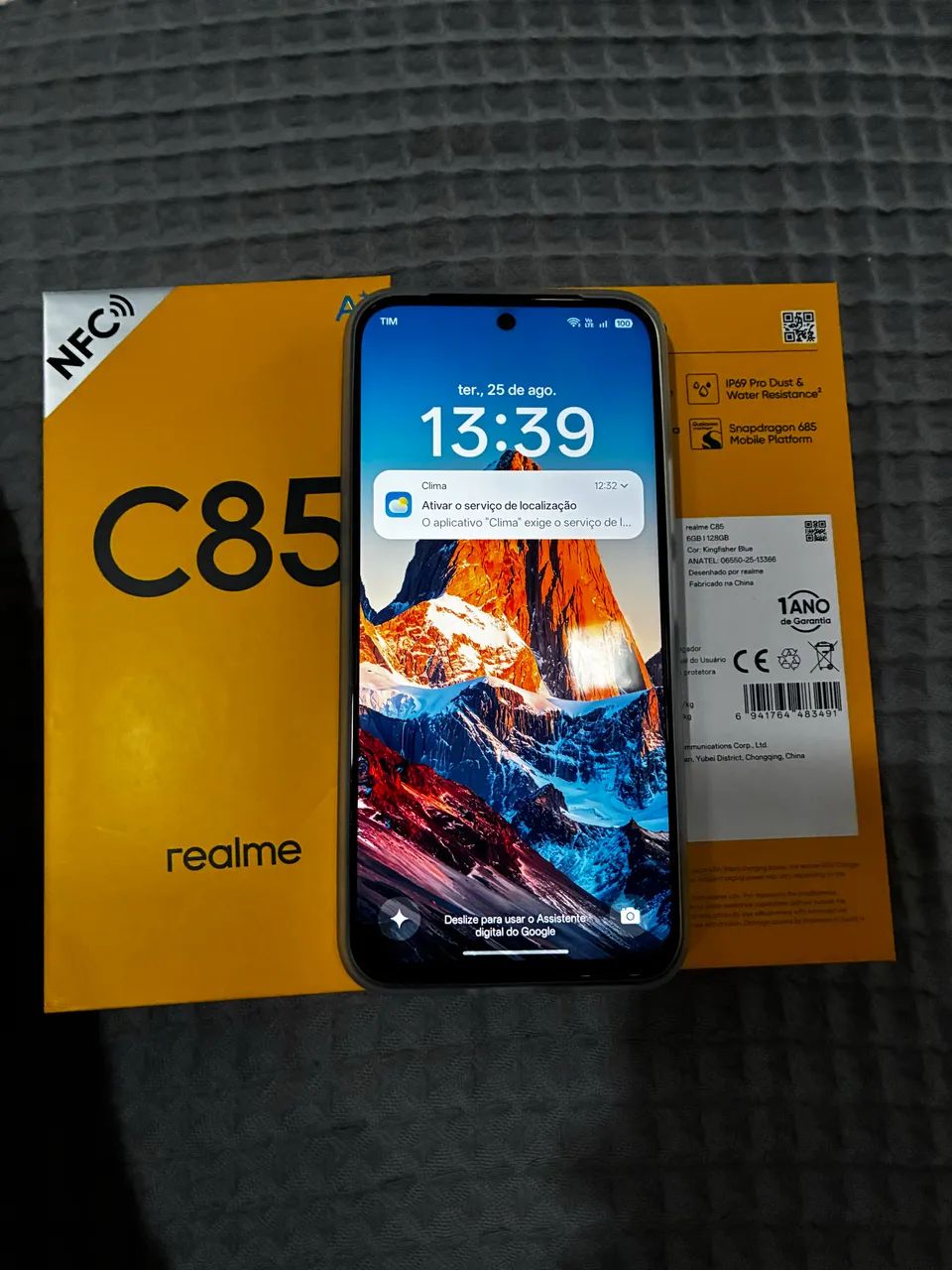 Realme c85 novo 