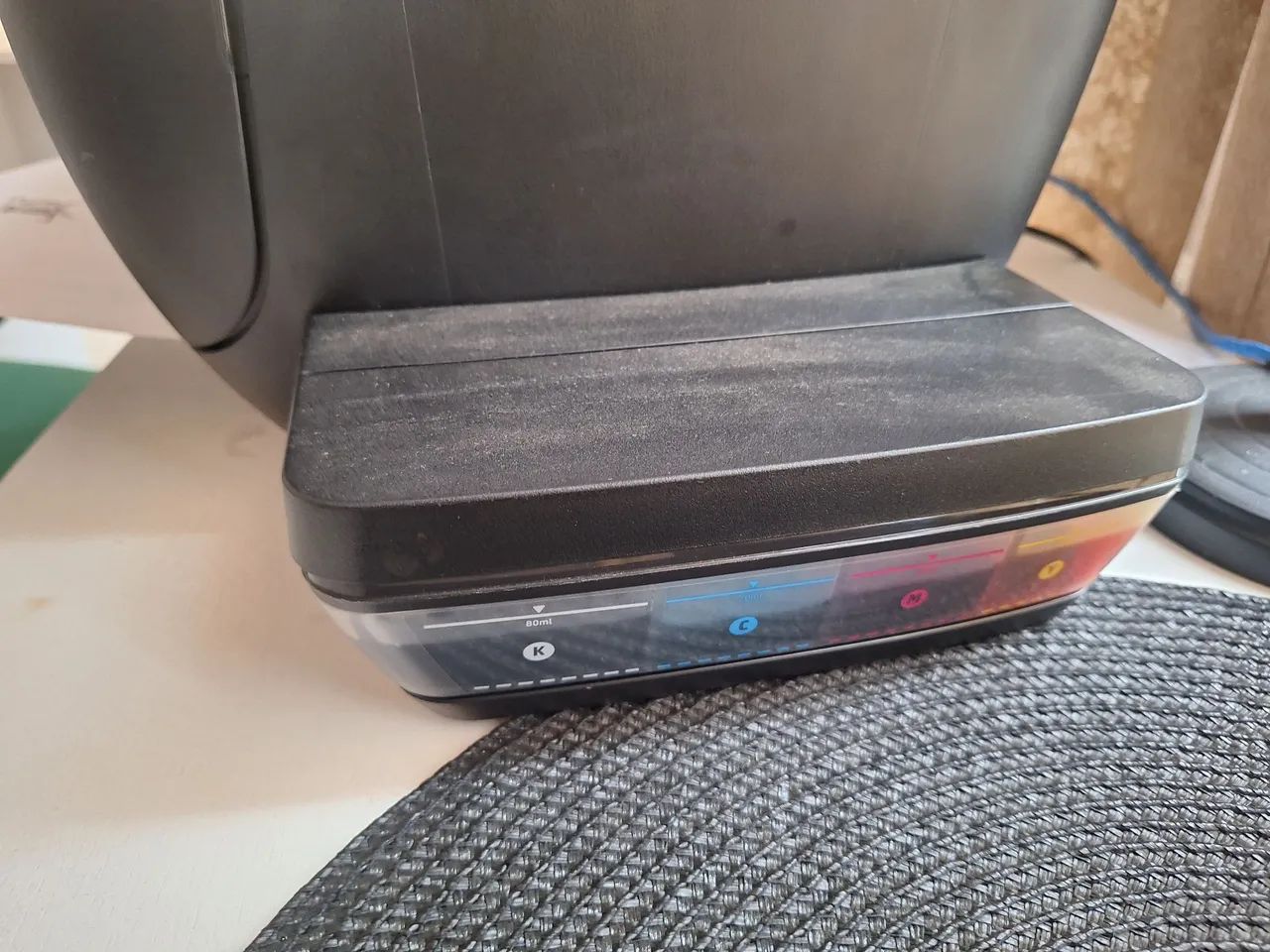 Impressora HP e cadeiras de escritório  - Foto 2